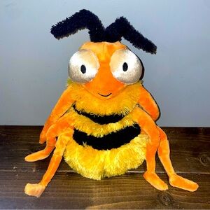 Rare vintage Bumble Bee Plush by Manhattan Toy super soft